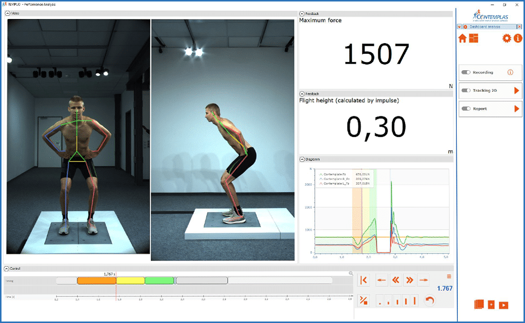 2D Markerless Motion Analysis